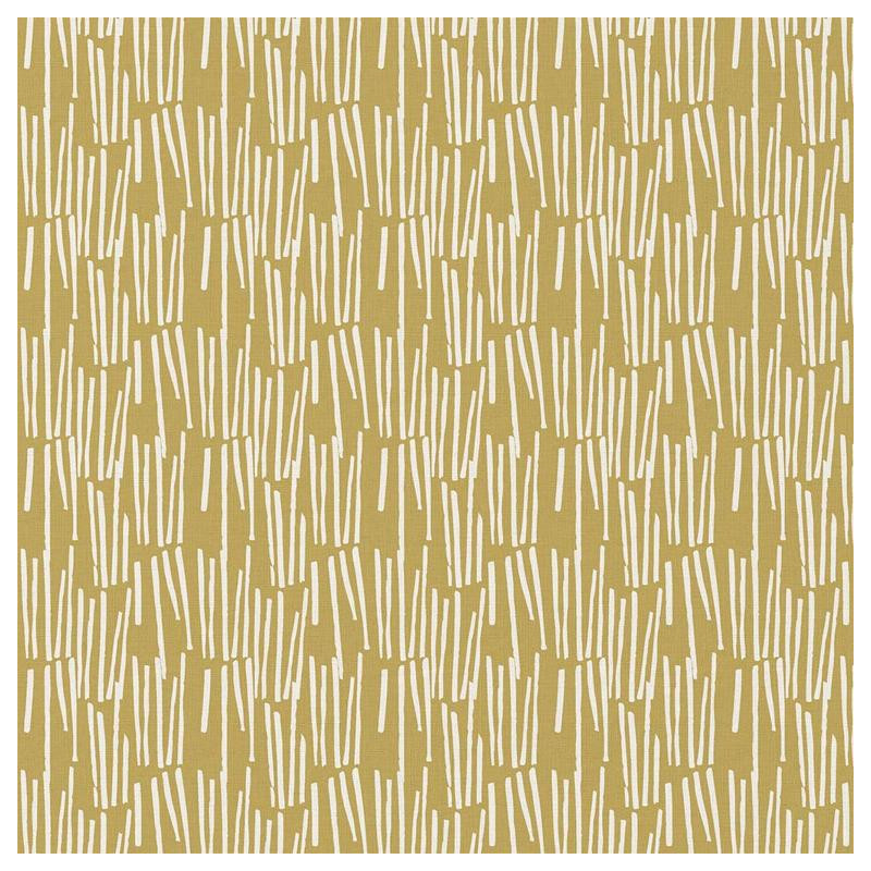Printed Cotton LEKKER Ochre / White